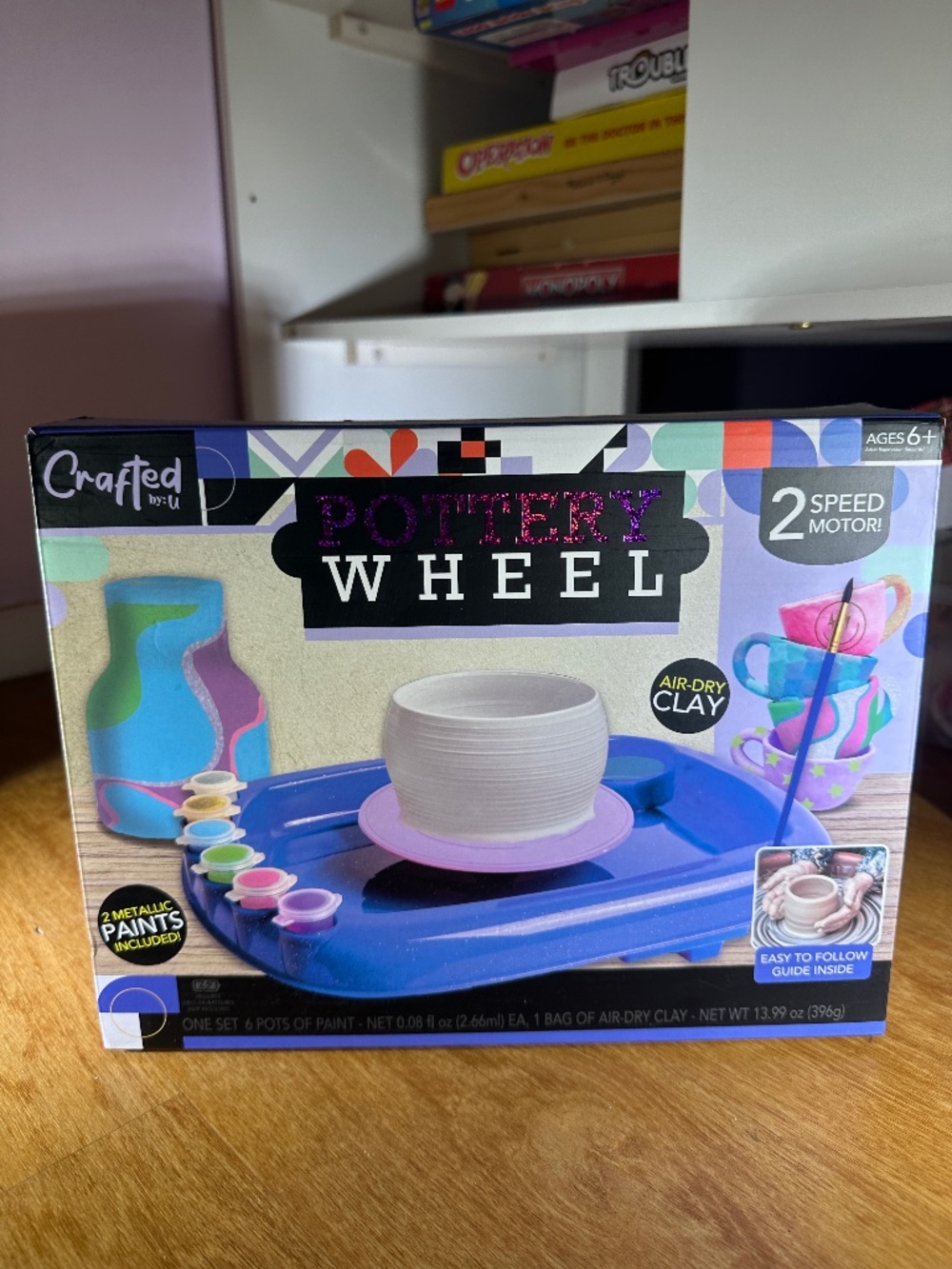 Crafted by U Pottery Wheel Kit – Brand New